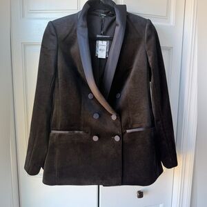 Express brand new velvet blazer